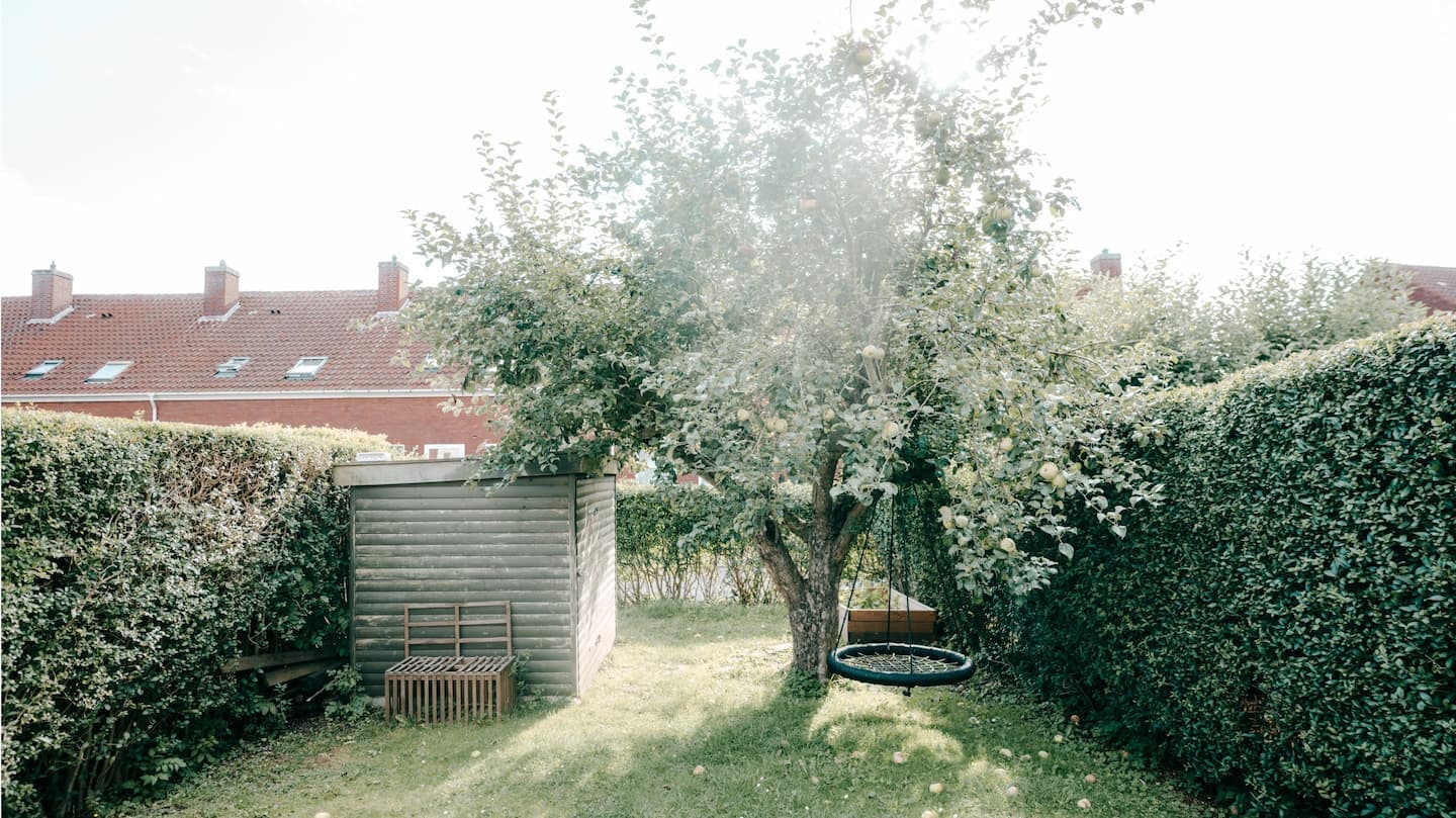 Lån penge til rækkehus med have