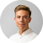 Portræt af Mikkel Hansen.